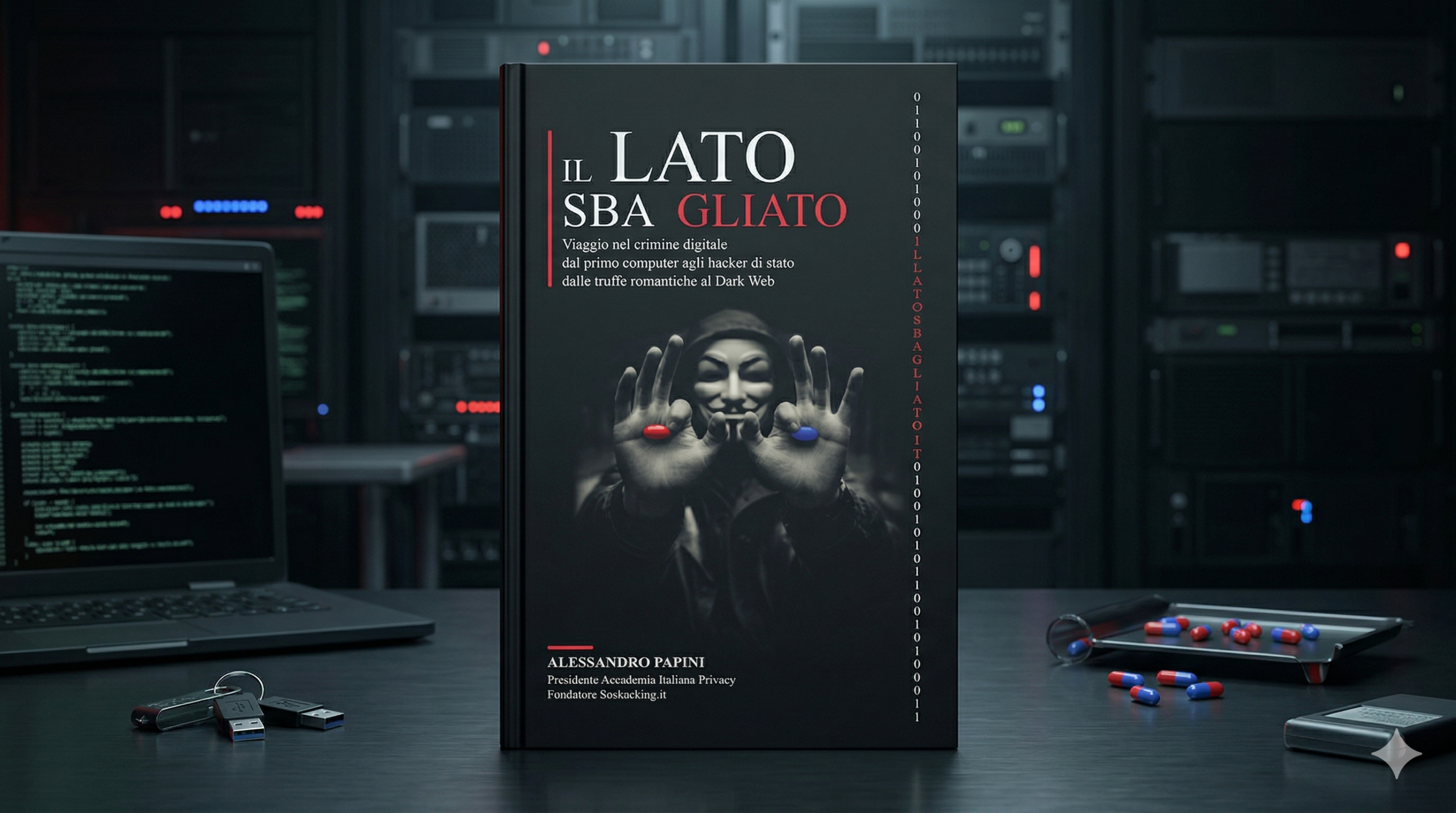 Al momento stai visualizzando Alessandro Papini e Il lato sbagliato: una riflessione sulla sorveglianza e le origini della rete